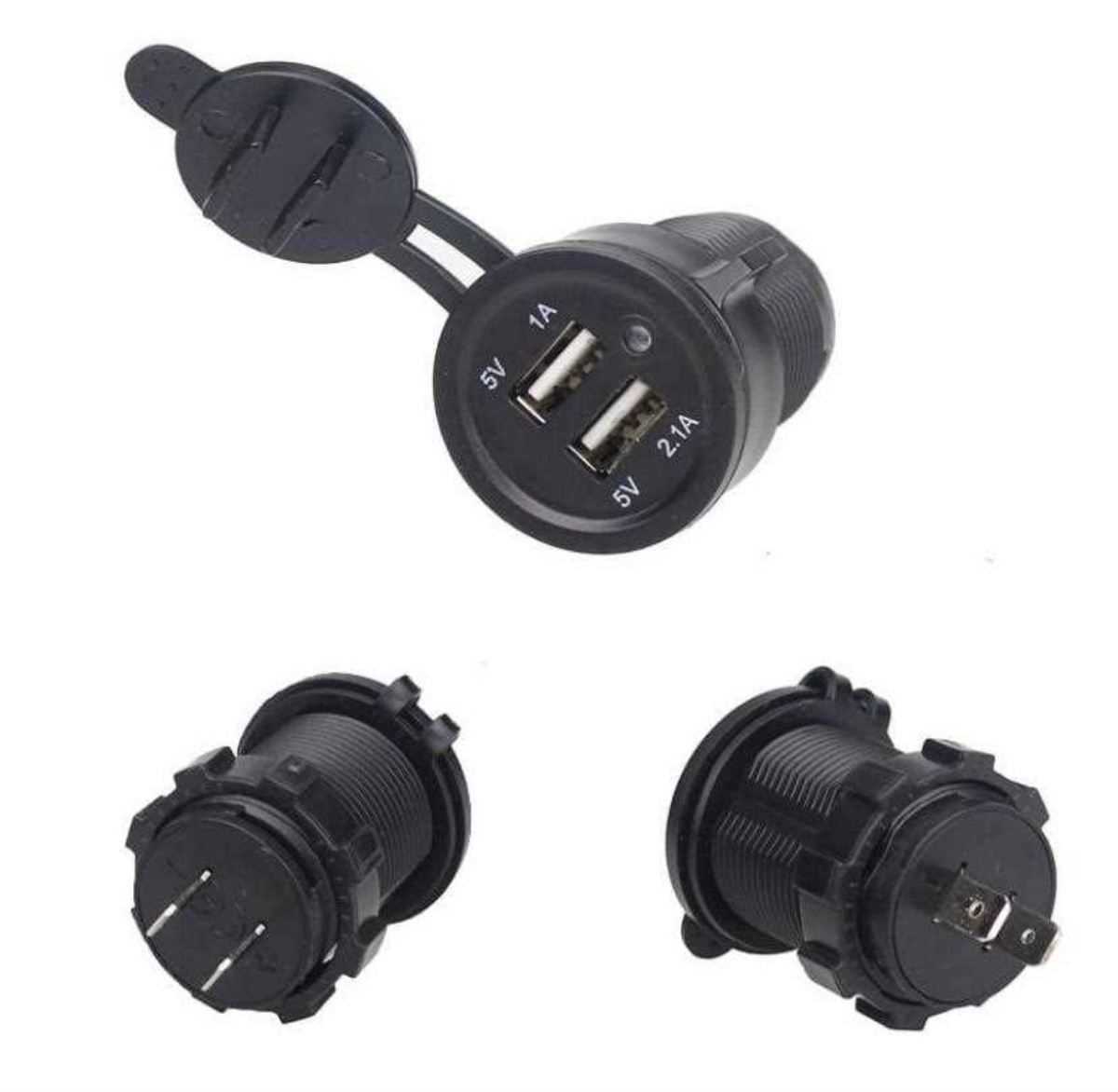 ÇAKMAK SOKETi MARiNE TiP 2 USB Li 9-30 VOLT 1